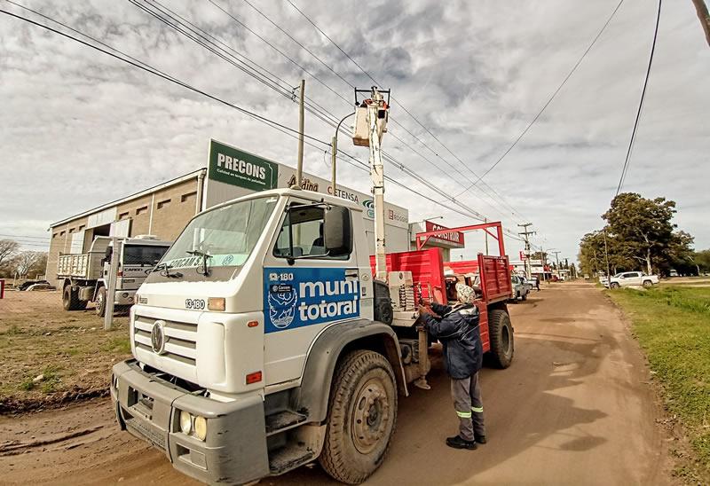 Luces LED en Totoral