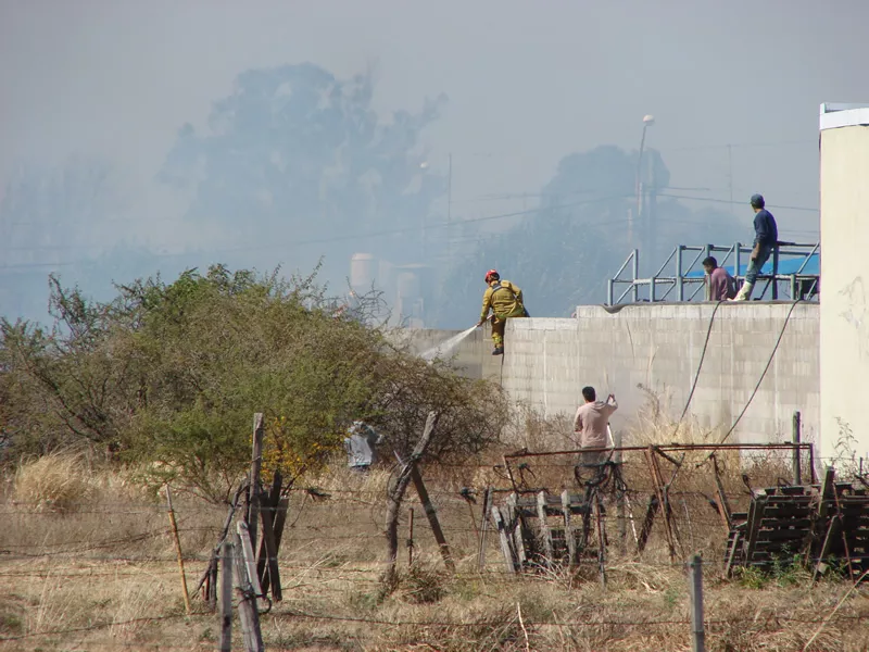 Incendio en Mariano Max