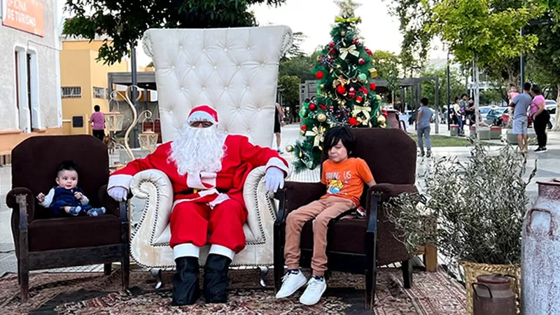 Fotos con Papá Noel