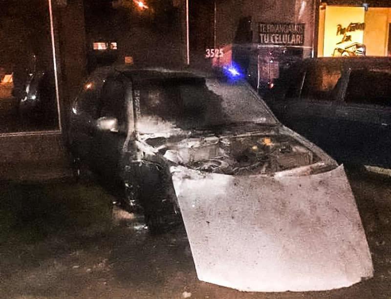 Incendio de automóvil
