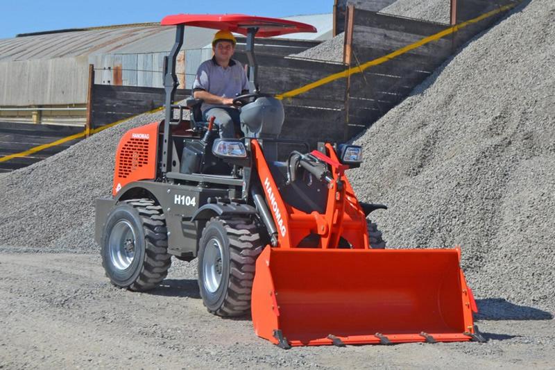 Pala cargadora liviana