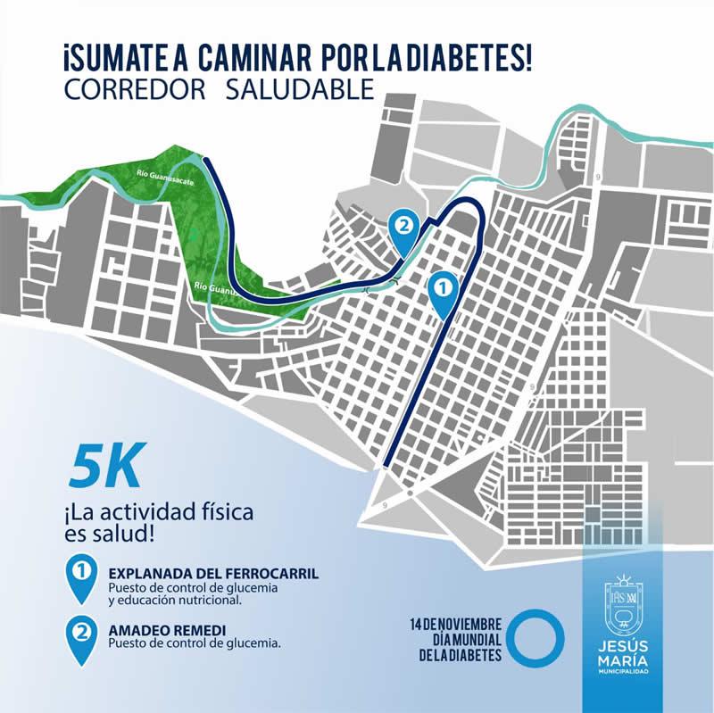 Caminata de prevención de la Diabetes