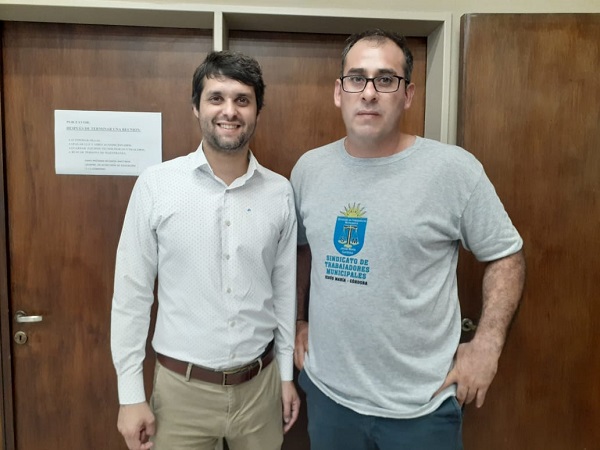 Federico Zárate y Roberto Rojas