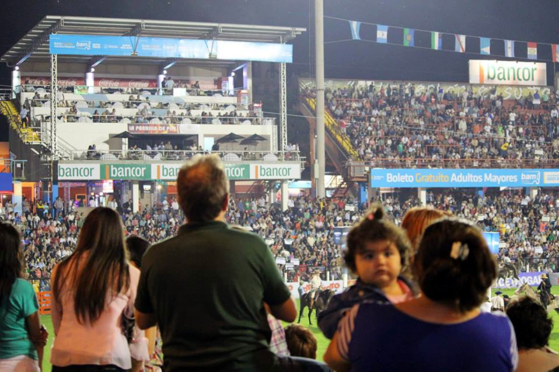 Anfiteatro con público