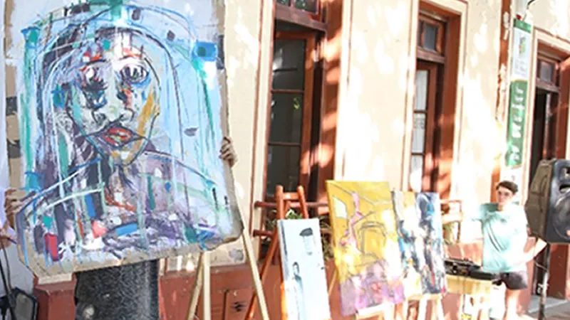 Exposición de cuadros