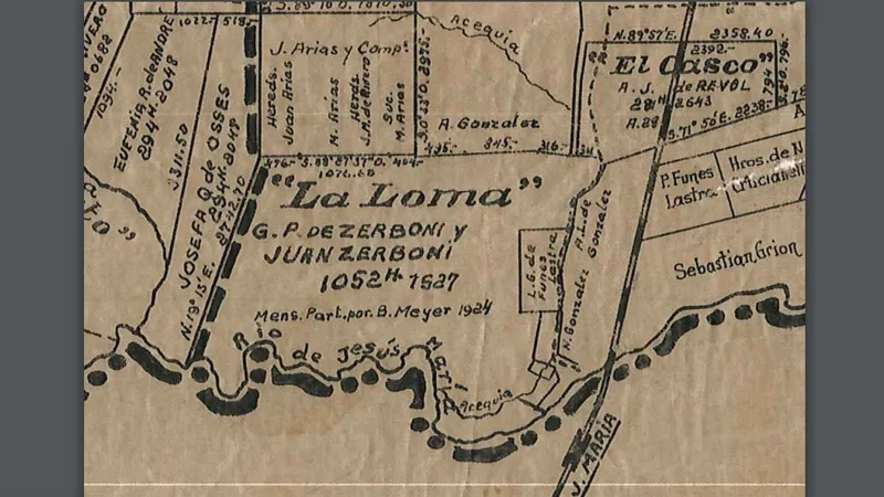 Estancia La Loma 1924