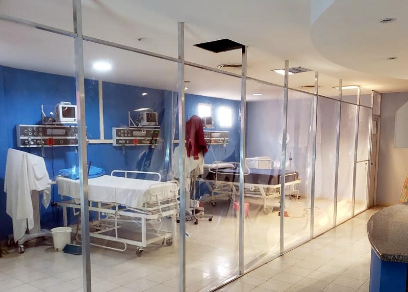 Terapia COVID en el Hospital