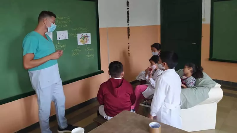 Salud en escuelas rurales