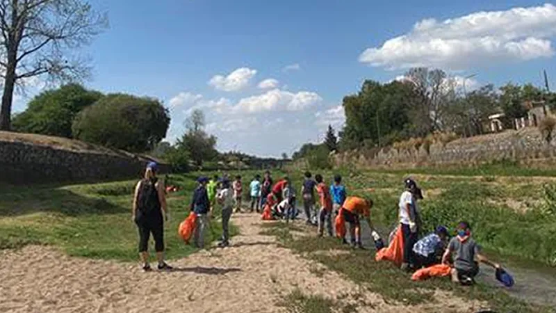 Limpieza del río JM