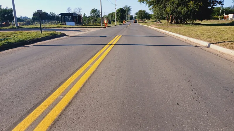 Demarcación del camino San Cayetano