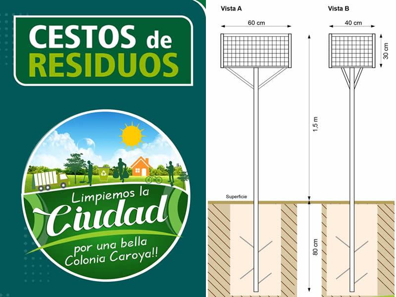 Cestos de residuos CC
