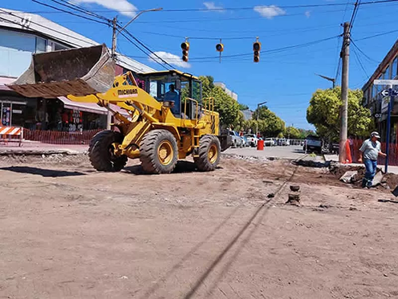 Trabajos en el centro de JM 2