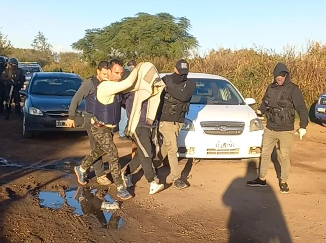 Detenidos en Villa Angelita