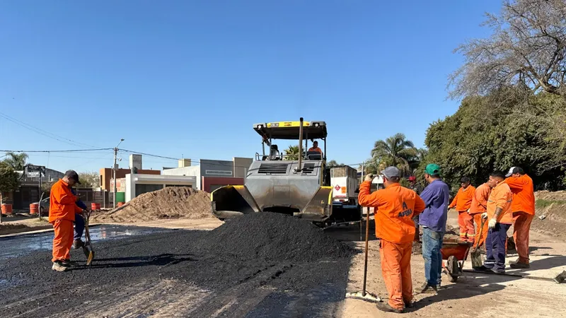 Repavimentación de Malvinas Argentinas