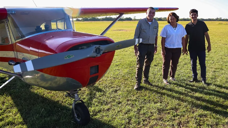 Sobrevuelo a la Reserva San Carlos