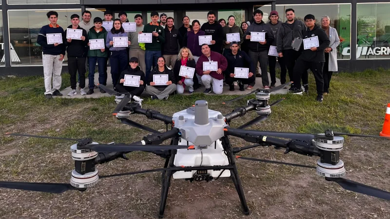 Capacitación de drones