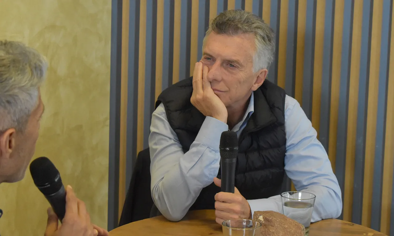 Macri en Jesus Maria