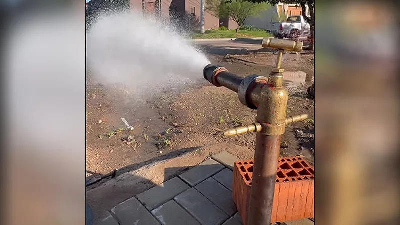 Prueba hidráulica La Florida