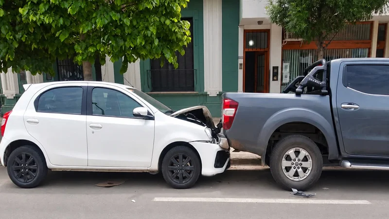 Choque estacionando