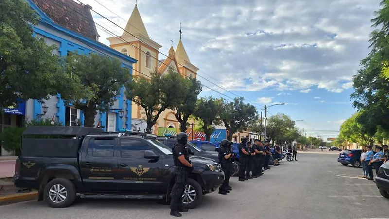 Operativo antidrogas en Totoral