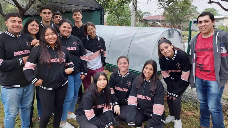 Alumnos de la técnica de Sinsacate
