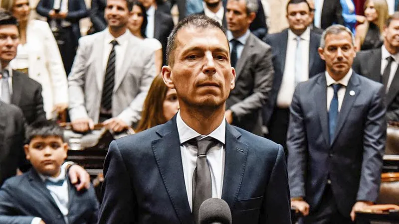 Picat jura como Diputado nacional