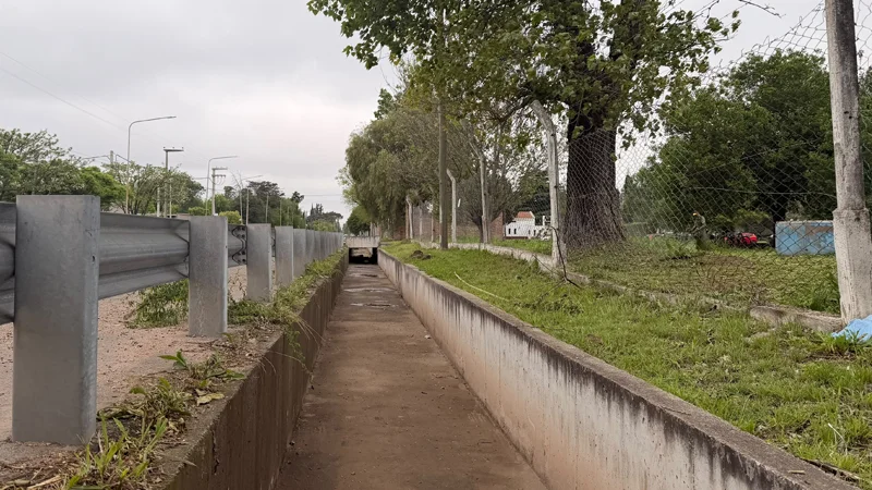 Canal de desagüe