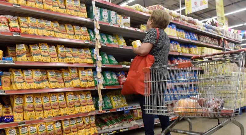 Comprando en el supermercado