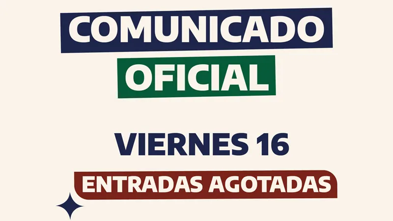 Entradas agotadas