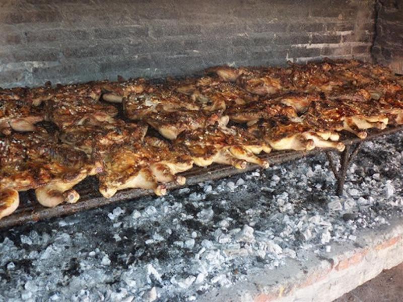 Pollos asados