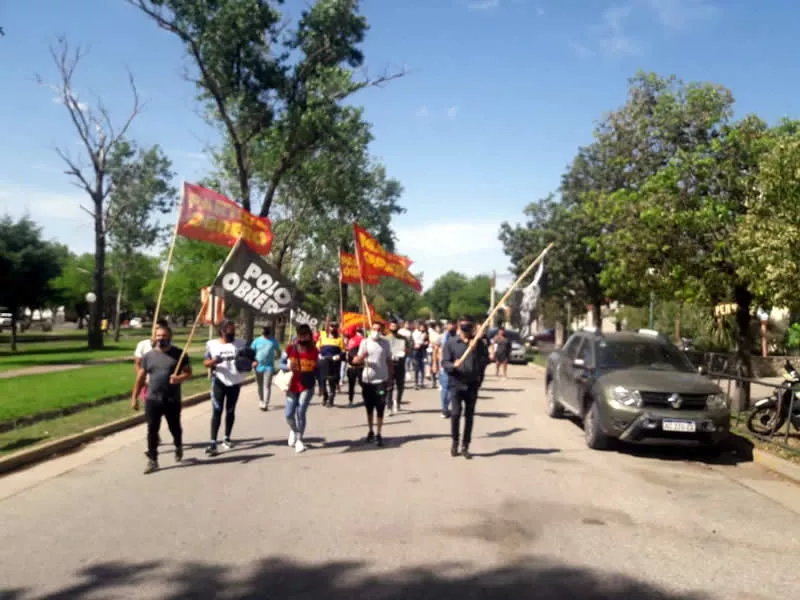 Manifestación Polo Obrero