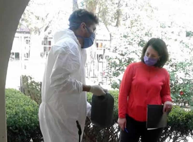 Paola Nanini en controles