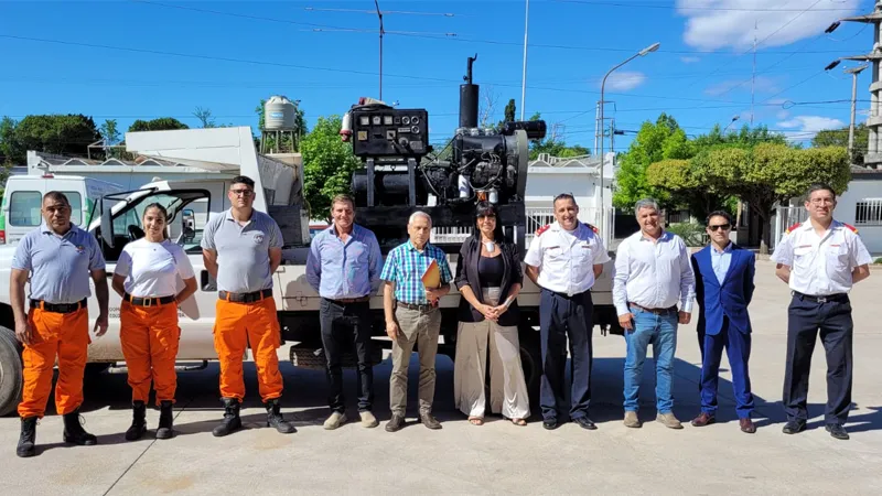 Grupo electrógeno para Bomberos