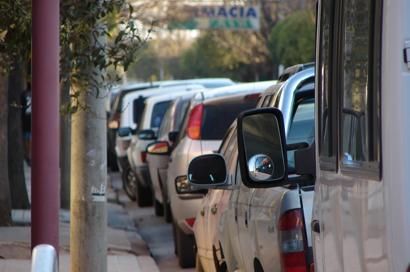 Estacionamiento en las calles