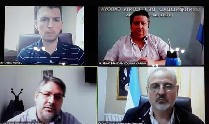 Intendentes con Secretario de Salud