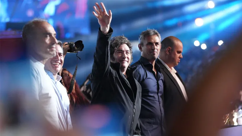 Milei en Jesús María