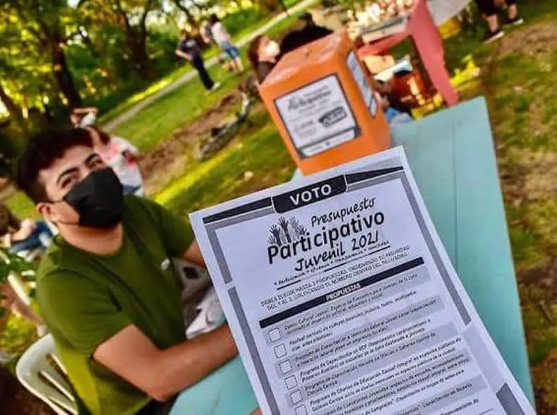 Voto participativo juvenil