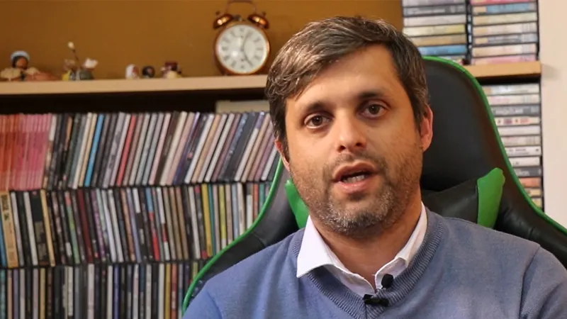 Federico Zárate en el diario