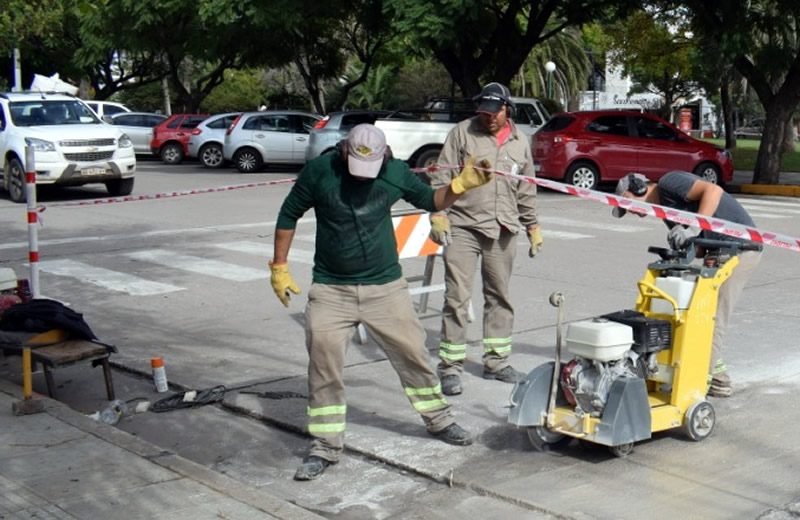 Obras en el centro de JM