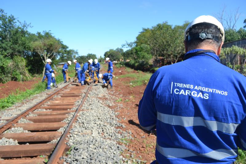 Obras en el ferrocarril