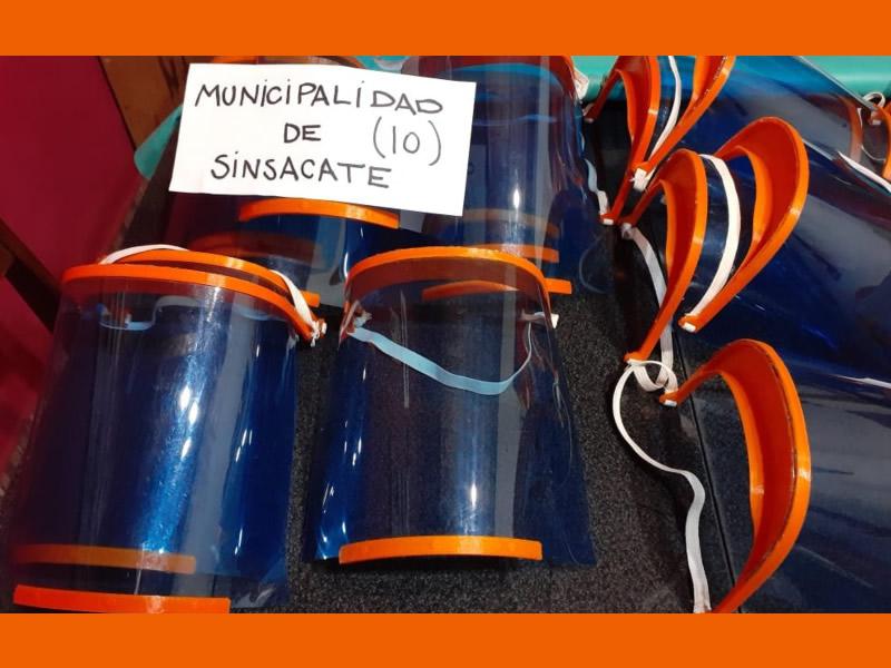 Máscaras protectoras para Sinsacate