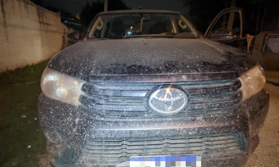 Camioneta robada Agua de las Piedras