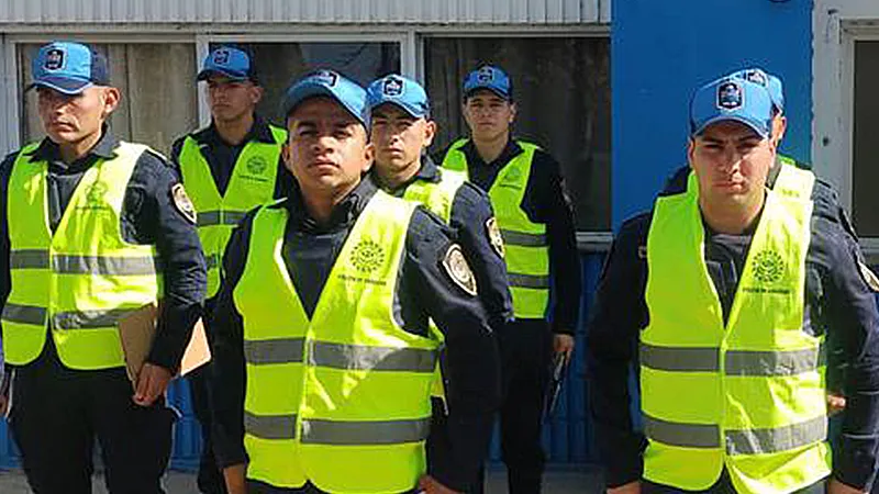 Aspirantes de la Policía
