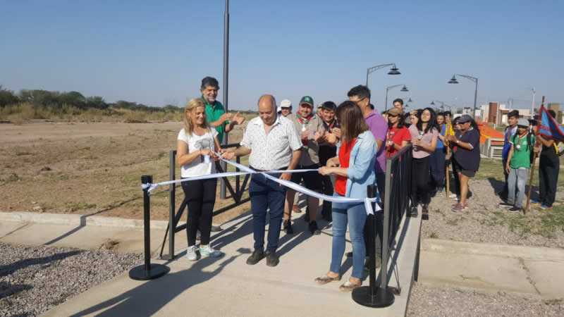Inauguración plaza Santa Elena