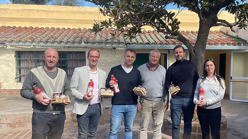 Visita italiana a la EFA