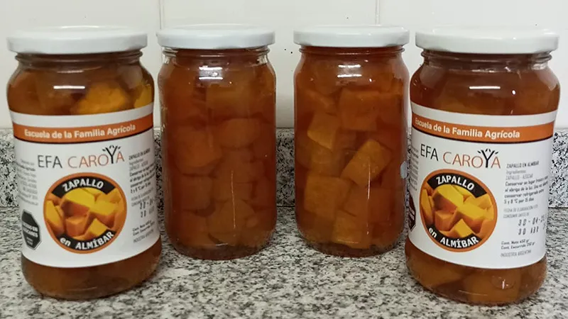 Zapallo en almibar EFA