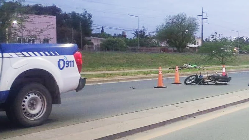 Accidente fatal moto