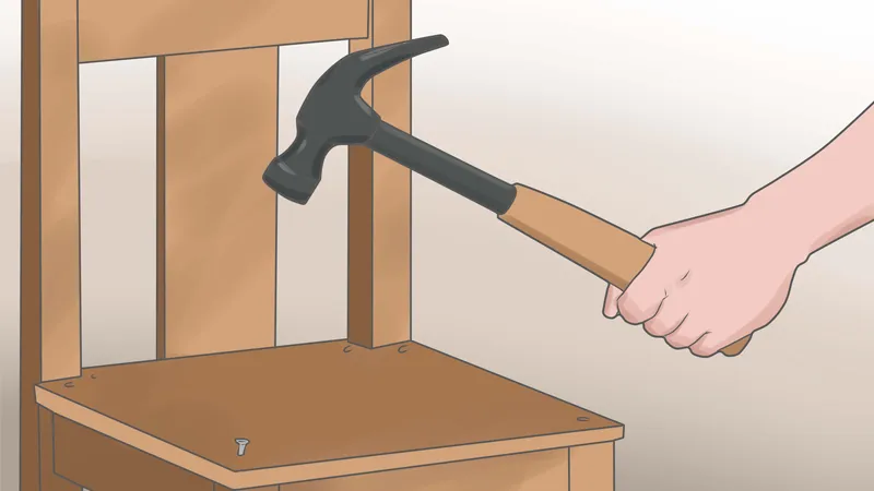 Construcción de silla