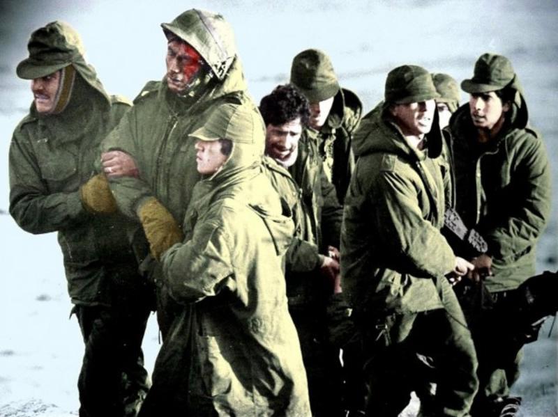 Soldados en Malvinas