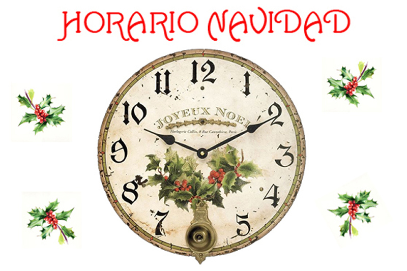 Horario Navidad
